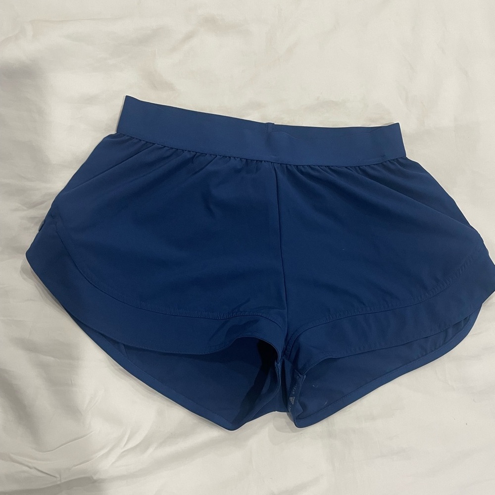Adidas by Stella McCartney Blue Athletic Shorts